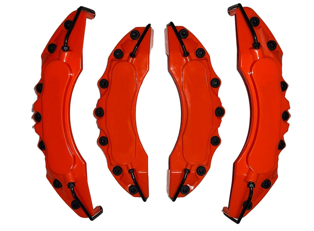 Car Brake Orange Caliper Cover Universal 4 pcs Set