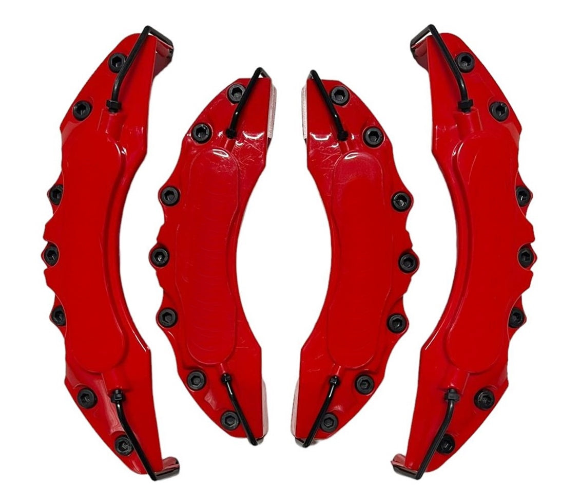 Car Brake Red Caliper Cover Universal 4 pcs Set