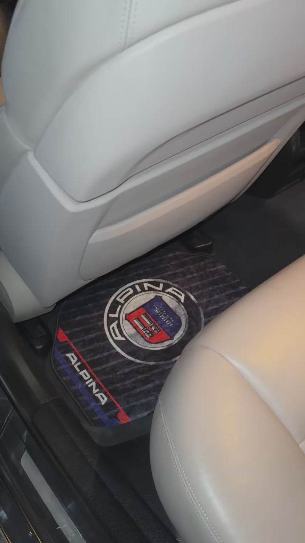 Alpina Universal Car Floor Mat 4pcs Carpet Mat Set